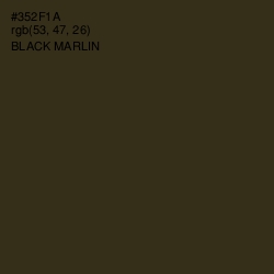 #352F1A - Black Marlin Color Image